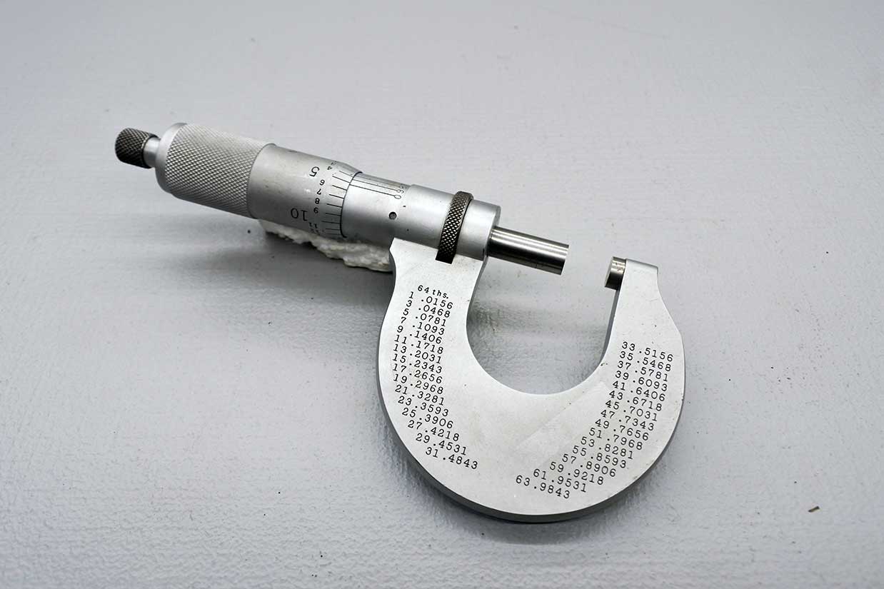 Starrett 238Rl Heavy Duty Micrometer 0 - 1" - Image 2