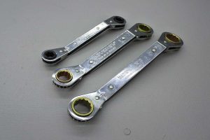 Wilde USA Metric Ratchet Spanners NOS