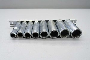 Chrome Vanadium 3/8" Drive Long Metric Socket Set