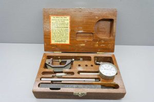 Lufkin No 299 .001″ Dial Gage In The Box Complete