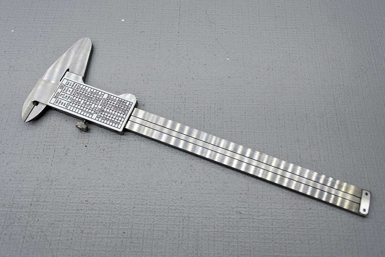 Wilson Wolpert 6"/15cm Stainless Vernier - Image 2