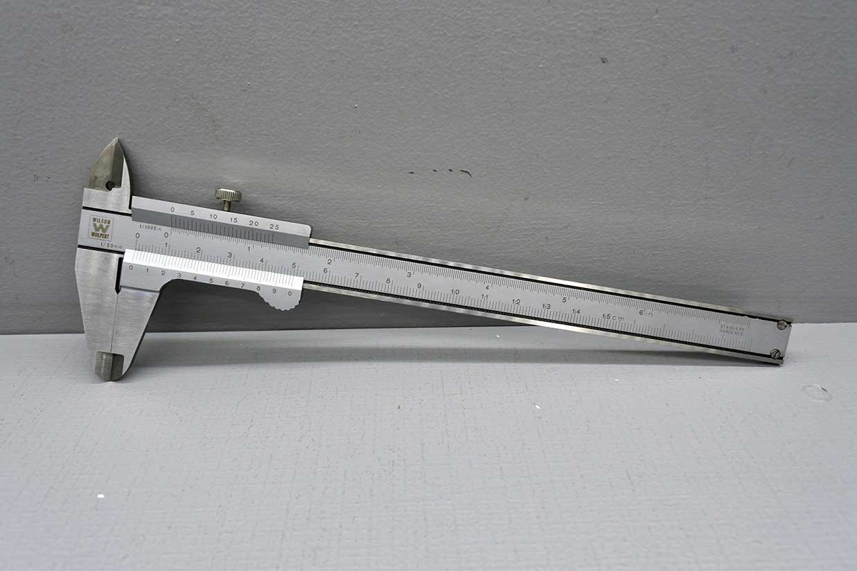 Wilson Wolpert 6"/15cm Stainless Vernier