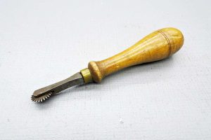 Leather Pricking Tool With Nicely Shaped Handle