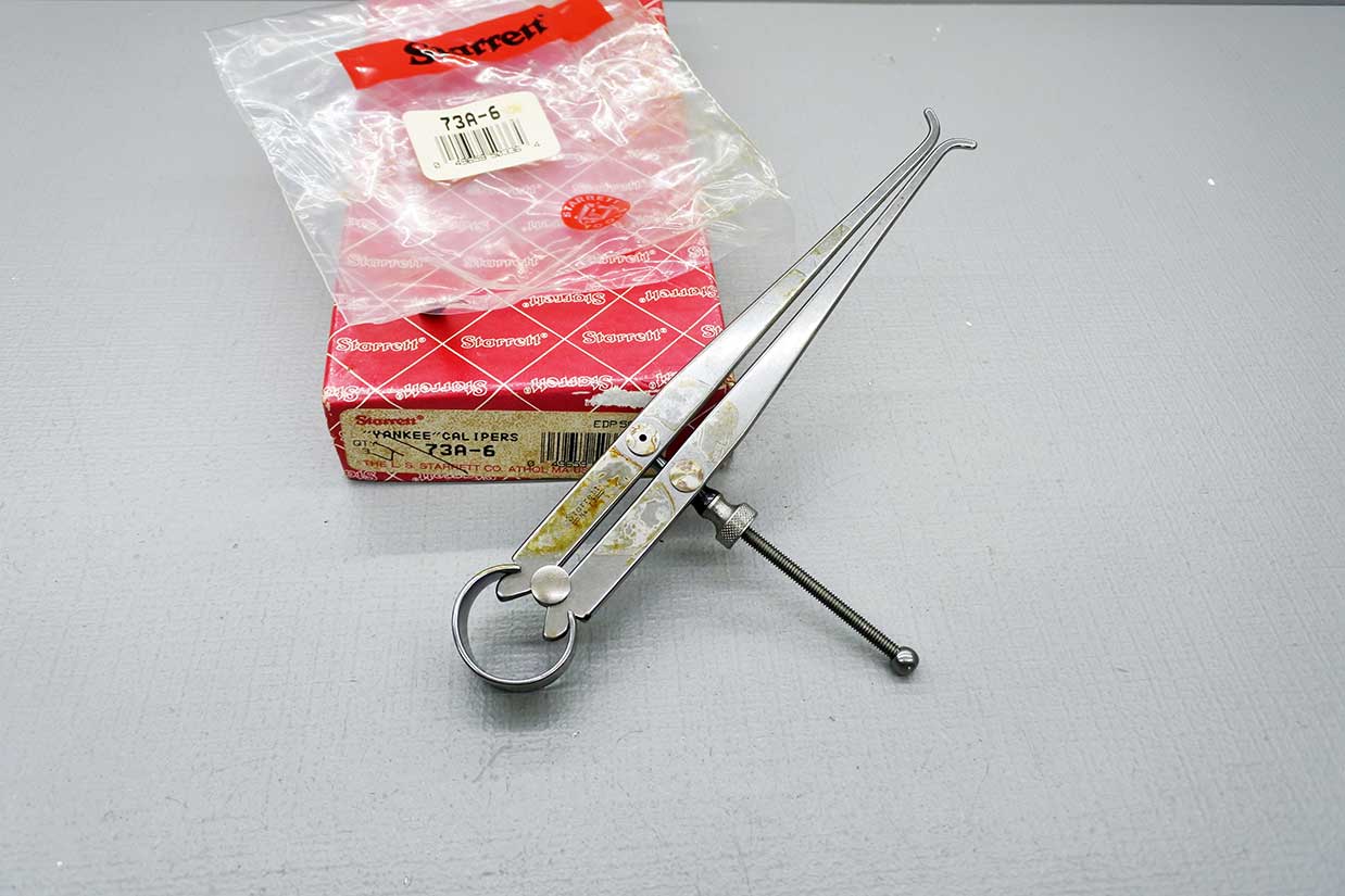 Starrett 73A-6 Yankee Calipers New In Package - Image 2