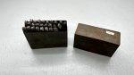 Leyland 3/16" Letter Set In Metal Case