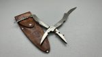 ABC Solingen Germany Combination Tool in leather case