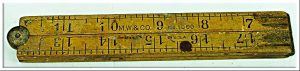 M.W. & Co #1800 24" Boxwood Rule.