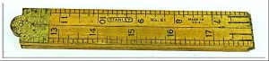Stanley #61 4 Folder 24" Boxwood Rule.