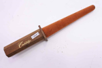 Courtship leather taper stick