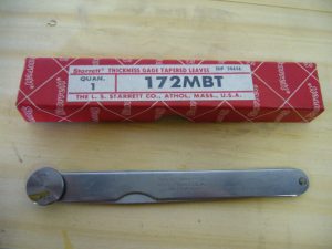 Starrett Thickness Gage - 172Mbt - 50656.