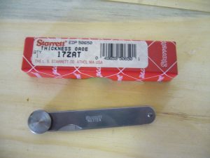 Starrett Thickness Gage - 172At - 50650