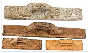 4 Miniature Plastering Tools,