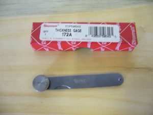 Starrett Thickness Gage - 172A