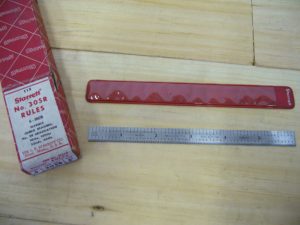 Starrett Metal Rule - 6" 305R - Flexible Rule USA made