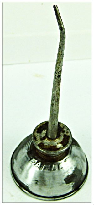 Eagle Oin Can 1 7/8" Round X 5" High.