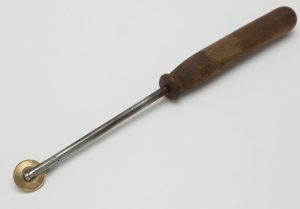 Brass Leather Marking Wheel, Extra Fine, Makes Tiny Groove.