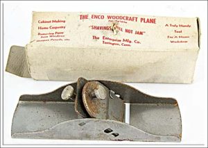 Enco Woodcraft Plane Iob, Box Tatty, 5" Long And 1" Wide, A Little Surface Rust.