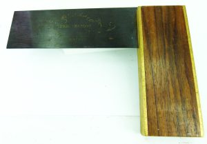 Robert Sorby Cut Edge Try Square, Very Little Use. 7 3/4".