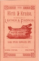 Hirth & Krause 1890, Reprint Is Paperbound, 76 Pages, 13.5 X 21 Cm.Catalog Features Such Cobbler's Tools As Awls, Button Hooks, Lasts, Shoe Knives, Splitting And Crimping Machines, Collices, Peg Floats, Welt Knives, Hammers, Etc. Also Includes
