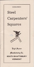Eagle Square Manufacturing Company, Reprint, 30 Pages,