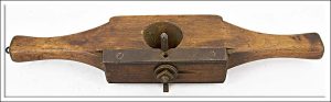Classic Coachmakers Router, 14" Long, Steel Plate, Narrow Cutter.