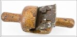 Rare Classic Rounder/Nogg/Thole Reamer, Can Not Find Maker, Small Repair In Timber.
