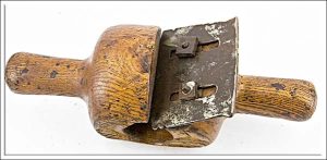 Rare Classic Rounder/Nogg/Thole Reamer, Can Not Find Maker, Small Repair In Timber.