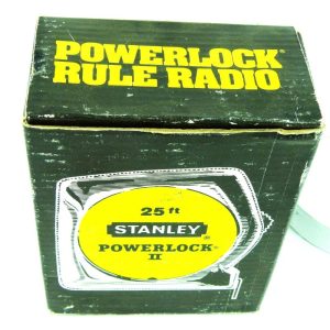 Stanley Powerlock Rule Radio.
