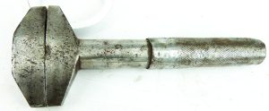 Rare Gung Aus Stahlguscnmiede Germany Double Head Wrench, Heavy, 9 1/2".