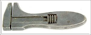 Thuringia Vintage Wrench, 6" Long.