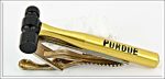 Purdue Hammer Tie Clasp.