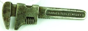 Barnes Tool Co Vintage Wrench, 5 1/2".
