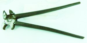 Early Parrot Head Pliers, Large Size At 11", Very Heavy.