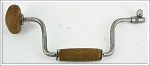 Miniature Hand Brace, Overall Size 10" Long, No Maker Found.
