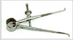 Starrett Miniature Tube Caliper, 3 1/2".