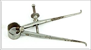 Starrett Miniature Tube Caliper, 3 1/2".