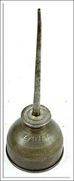 Eagle Usa Small Oil Can, 5 1/2" High And 1 7/8" Round.