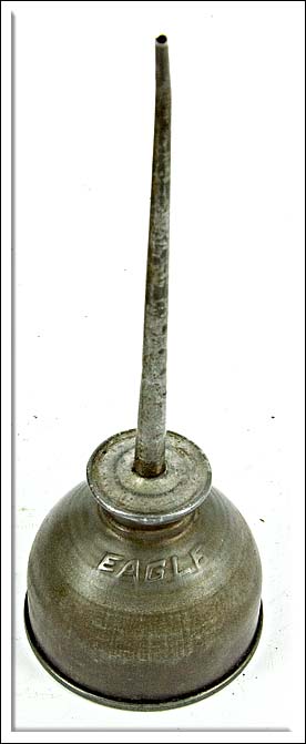 Eagle Usa Small Oil Can, 5 1/2" High And 1 7/8" Round.