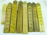 Assorted Boxwood Rules, These Are China Ones, These Are Okay.
