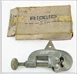 Rigid #00 Tubing Cutter Iob.