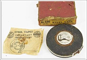 Starrett #530 Steel Tape 50Ft Iob.