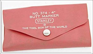 Stanley #374 4" Butt Marker