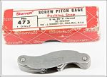 Starrett #473 Screw Pitch Gage Iob. Fine