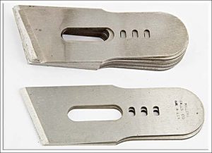 Millers Falls #7 Replacement Cutting Irons For Skew Block Planes unmarked