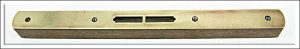 Brass Top 12" Level, Maker Worn F, Vial Is Good, Nice Clean One.