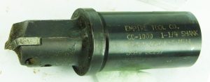 Lathe Tool Holder, Empire Tools Cc-1000, 1/2" Long Carbided Cutters X 2, 1 1/4" Round Shank.