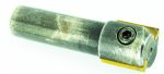 Lathe Tool Holder, 1" Long Carbide Cutters X 2, 3/4" Round Shaft.