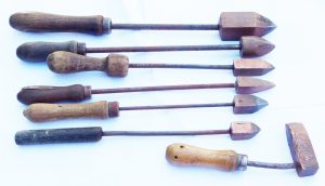 Set Soldering Irons, All Different.