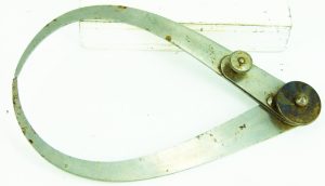 Starrett Usa 6 1/2" Lock Caliper With Micro Adjustment.