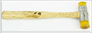 Nickols & Sonsst Face Hammer, 3" Long Head And 1" Round Face.